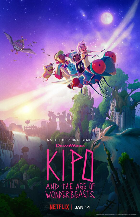 Кипо и удивительные звери 2020 постер